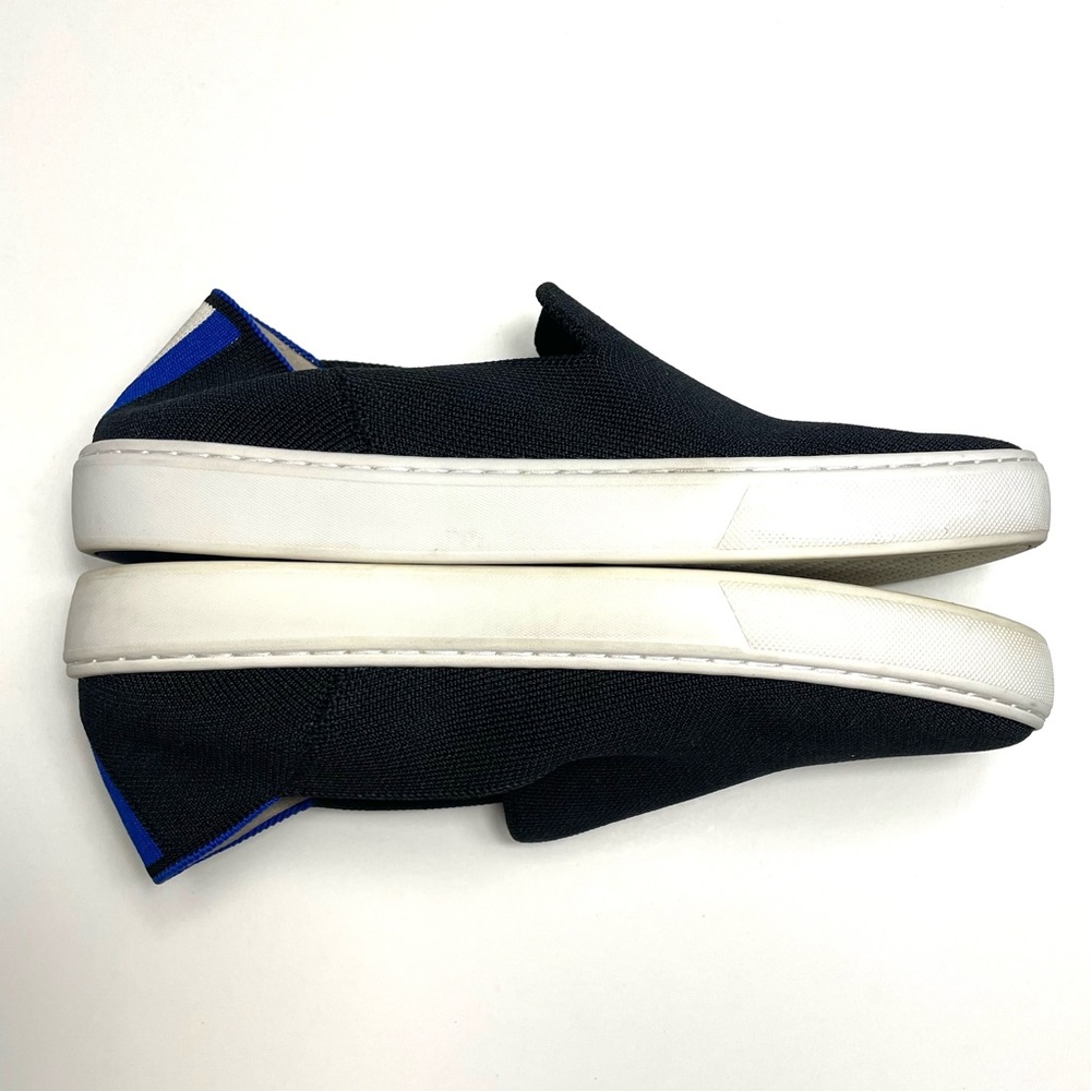Rothy’s The Original Slip On Sneaker Solid Black Sz 8.5 - Picture 5 of 10